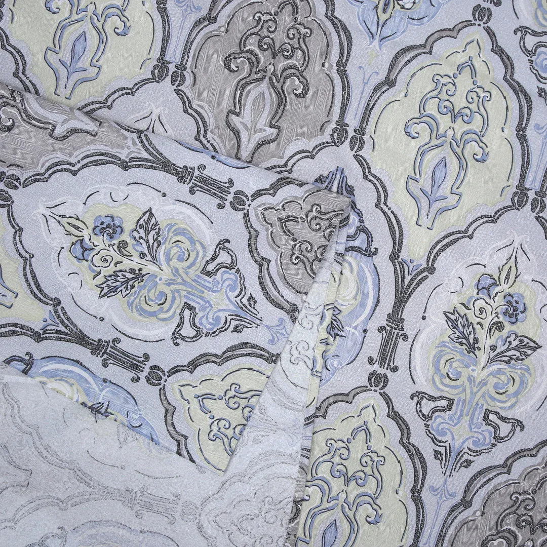 Royale Spread - Mercerized Cotton Bedsheet with two pillowcases | colorful - VIRASAAH