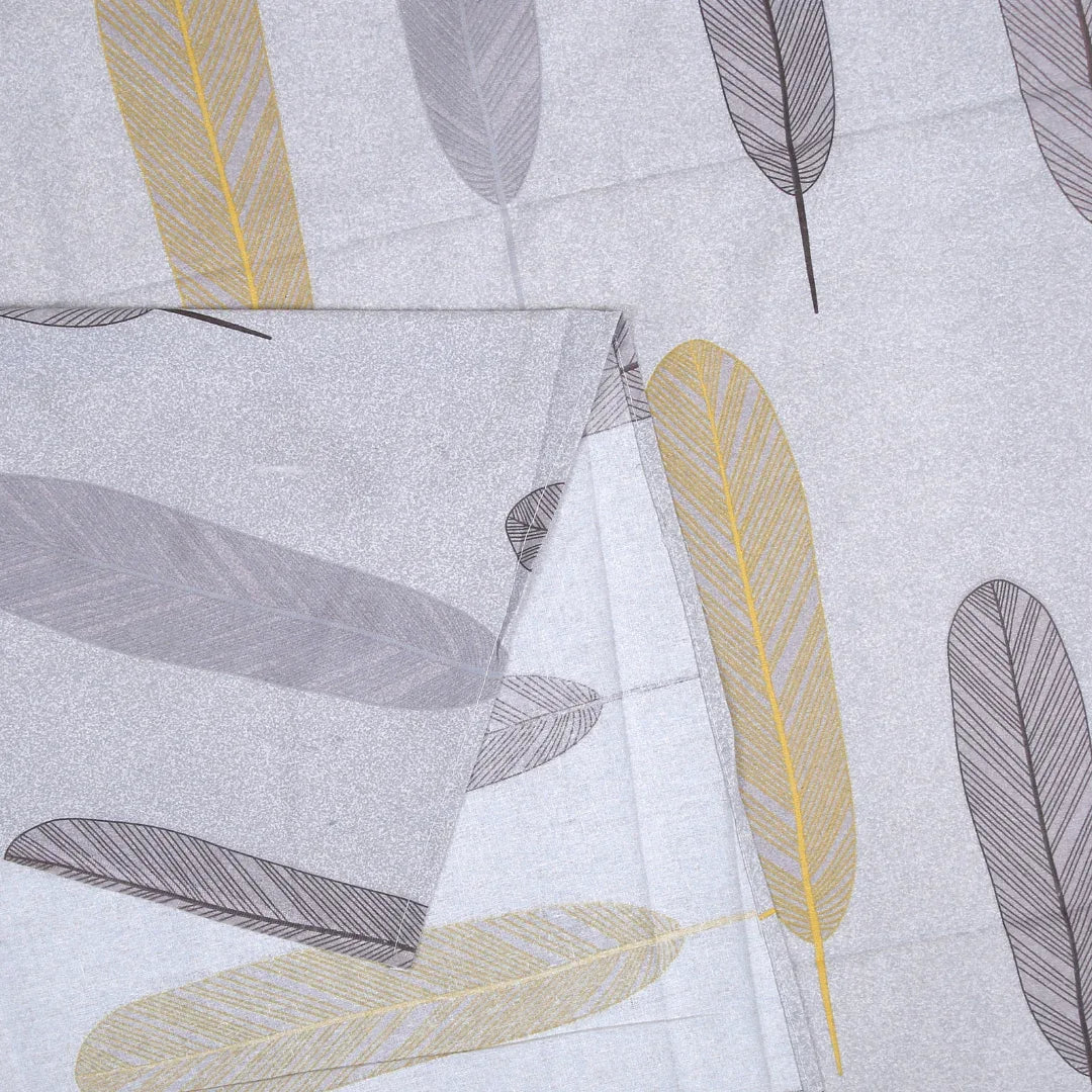 Royale Spread - Mercerized Cotton Bedsheet with two pillowcases | Cream - VIRASAAH