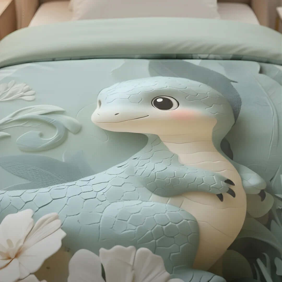 Rivaan Dragon Fairy Tale Comforter – Premium Single Bed Comforter for Kids - VIRASAAH