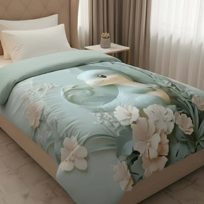 Rivaan Dragon Fairy Tale Comforter – Premium Single Bed Comforter for Kids - VIRASAAH
